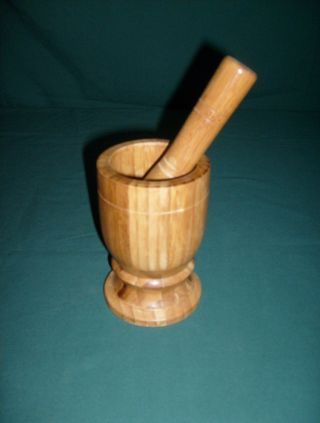 Vintage Looking Mortar & Pestle photo