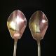 2 Large Antique Gorham Sterling Silver Serving Spoons Clermont Pattern 1915 Gorham, Whiting photo 1