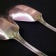 2 Large Antique Gorham Sterling Silver Serving Spoons Clermont Pattern 1915 Gorham, Whiting photo 4