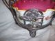 Reed & Barton Silver Peach Blow Art Glass Brides Basket Cased & H.  P.  Enameling Baskets photo 10