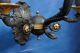 Pair 3 - Lights Figural Swan Bronze Sconces C.  1835 Neoclassical Empire Biedermeier Metalware photo 5