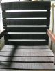 Vtg Thailand Wood Arm Chair Bali Indonesian Campaign Mid Century Modern Colonial Mid-Century Modernism photo 5