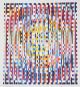 Fine Pair Of Yaacov Agam Signed & Numb ' D Lithographs Visual Welcome Series Mid-Century Modernism photo 9
