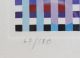 Fine Pair Of Yaacov Agam Signed & Numb ' D Lithographs Visual Welcome Series Mid-Century Modernism photo 4