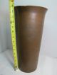 Antique Arts & Crafts Copper Bronze Large Vase Umbrella Stand Crafted Metalware photo 11