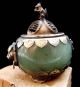 Chinese Jade Beast Head & Mouse Gold Ingot Incense Burner Incense Burners photo 3