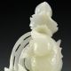 Oriental Vintage 100% Natural Jade Hand Carved Fish Statue 560353 Statues photo 2
