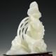 Oriental Vintage 100% Natural Jade Hand Carved Fish Statue 560353 Statues photo 6