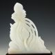 Oriental Vintage 100% Natural Jade Hand Carved Fish Statue 560353 Statues photo 8