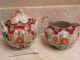 Rare Marked Vintage Antique Chinese Handpainted Cream And Sugar Bowls Nr Other photo 1