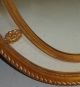 Unusual Hand Carved Regency Style Giltwood Oval Mirror Nr Mirrors photo 1