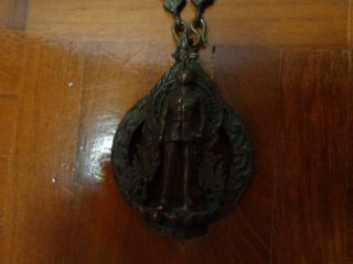 King Chulalongkorn Rama 5 Thailand Amulet Necklace Pendant photo