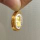 Real 18k Gold Thai Buddha Monk 