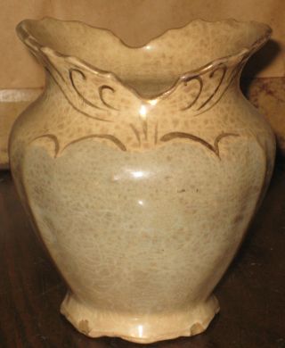 Antique Vase Dresden Porcelain Stunnig Design And Rare photo