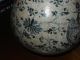 Rare Authentic Antique Chinese Qing Blue & White Crackle Glaze Porcelain Vase Vases photo 7