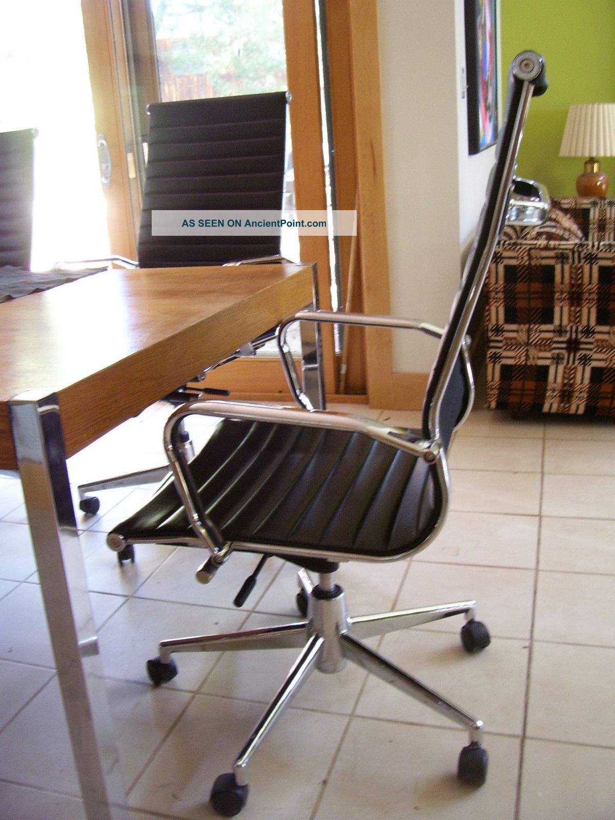 Set Of Midcentury Eames Design Modern Reintroduced Herman Miller Aluminum Base Mid-Century Modernism photo