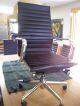 Set Of Midcentury Eames Design Modern Reintroduced Herman Miller Aluminum Base Mid-Century Modernism photo 7