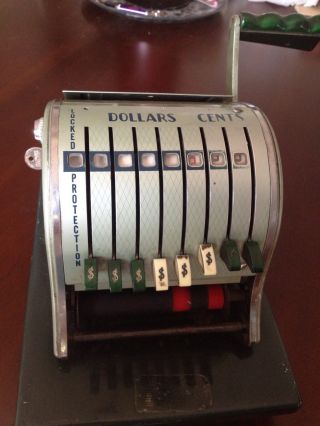 Vintage Paymaster Series S - 8000 Check Writer photo
