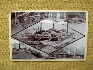 Antique Cabinet Card The Union Smelting,  Leadville Colo.  William R.  Harp photo