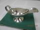Vintage Mexico Sauce Boat Sterling Silver With Hammered Surface Sauce Boats photo 10