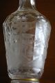 Lobmeyr Gilt Glass Intaglio Cut Liqueur Bottle,  Vienna,  Austria,  1870 ' S. Bottles photo 4
