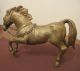 Antique Ornate 1800 ' S Solid Heavy Bronze Brass Standing Horse Figure Sculpture Metalware photo 2