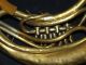 Antique V.  F Cerveny Rotary Helicon 4 Valve Brass Musical Baritone Instrument Brass photo 9