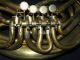 Antique V.  F Cerveny Rotary Helicon 4 Valve Brass Musical Baritone Instrument Brass photo 3