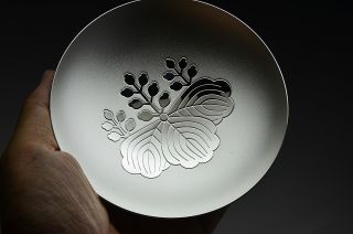 Finest Antique Japanese Arts & Crafts Sterling Silver Sake Cups/// Big///147g photo