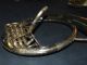 Antique C.  G.  Conn Silver Plated Tuba Sousaphone Musical Baritone Instrument Brass photo 6
