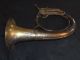 Antique C.  G.  Conn Silver Plated Tuba Sousaphone Musical Baritone Instrument Brass photo 8