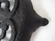 Old Antique Cast Iron Stove Simmering Cover Plate Trivet - Marked Pr Irv Trivets photo 3