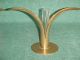 Modern Ystad Sweden Brass Candlesticks - Vases Ivar Alenius - Bjork Art Deco Design Art Deco photo 3