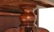 Big Antique Victorian Tilt - Top Carved Breakfast Dining Table Solid Mahogany 1850 1800-1899 photo 9