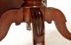 Big Antique Victorian Tilt - Top Carved Breakfast Dining Table Solid Mahogany 1850 1800-1899 photo 5