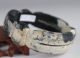 Chinese Old Jade Bangle Hand - Carved Jade Bracelet 013 Bracelets photo 3