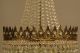 Antique French Style Crystal Chandelier Classic Large Lighting Nouveau Lustre Chandeliers, Fixtures, Sconces photo 3