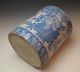 Antique Japanese Blue & White Ceramic Hibachi Pot Hand Warmer Brazier Planter Other photo 6