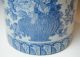 Antique Japanese Blue & White Ceramic Hibachi Pot Hand Warmer Brazier Planter Other photo 7