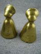 Pair Of Cast Brass Bloodletting Cups ?? Possibly 1700s. Other photo 2