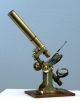 Unsigned English Antique Brass Bar - Limb Microscope W/mahogany Case & Accys C1870 Microscopes & Lab Equipment photo 1