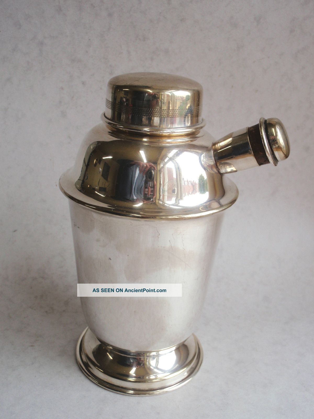Art Deco Silver Plated Cocktail Shaker Art Deco photo