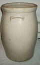 Stoneware Birchleaf Butter Churn Without Oval Red Wing Minnesota Union Primitives photo 2