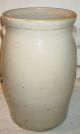 Stoneware Birchleaf Butter Churn Without Oval Red Wing Minnesota Union Primitives photo 3