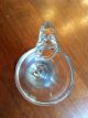 Four Clear Handblown Glass 18th C Reproduction Colonial Punch Glasses Primitives photo 4