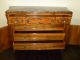 Antique Ornate Vintage French Provincial Buffet Sideboard Credenza Marble Top 1900-1950 photo 10