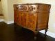 Antique Ornate Vintage French Provincial Buffet Sideboard Credenza Marble Top 1900-1950 photo 5