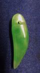 J69 Vintage Chinese Natural Icy Translucent Emerald Jadeite Pendant Green Pepper Bracelets photo 7