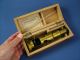An Antique Beech - Wood Cased Field Microscope. Other photo 1
