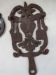 Vintage Cast Iron Trivets 3 Different,  One Wilton And Two Unmarked Trivets photo 6